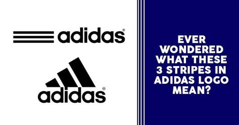 adidas 3 stripe logo meaning.